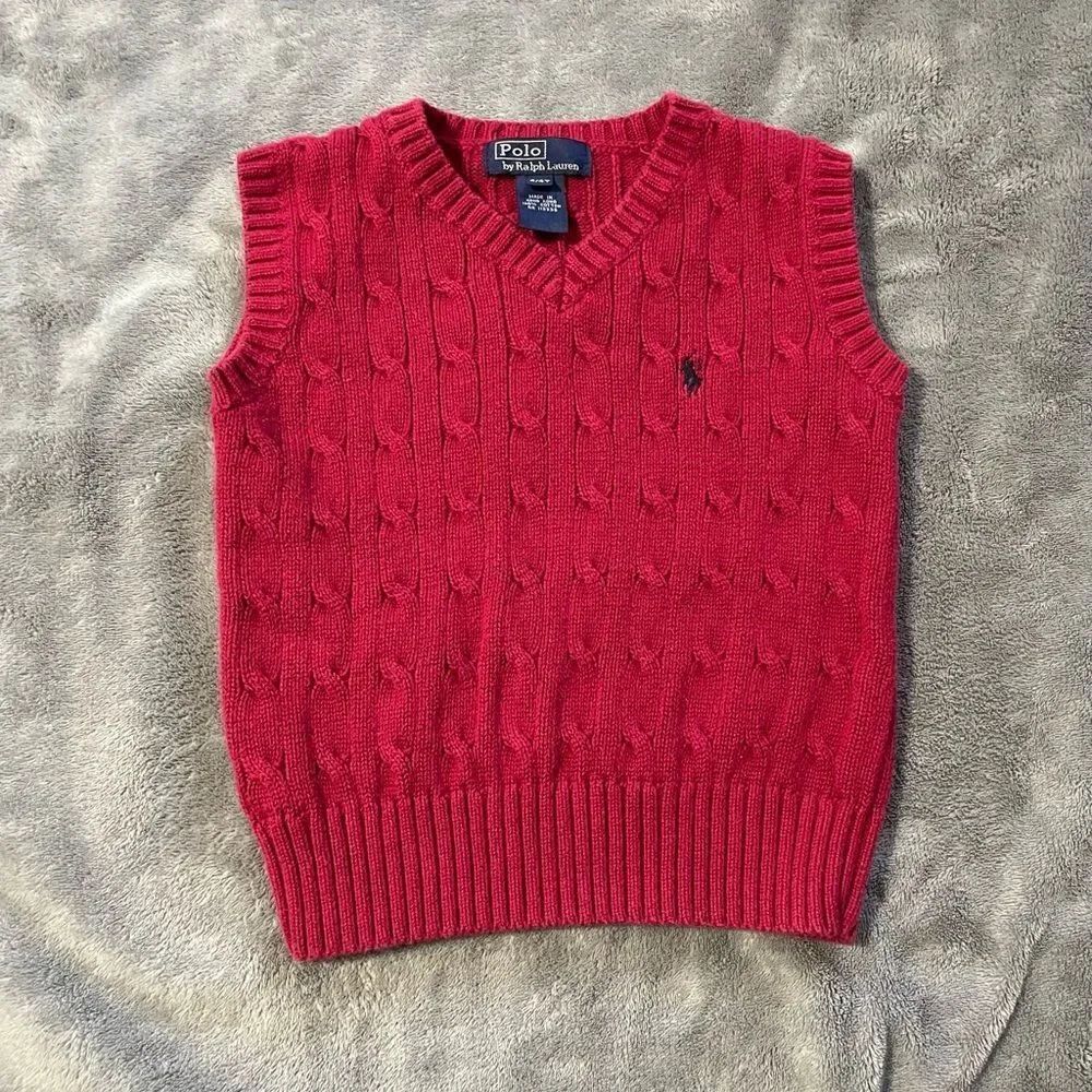 Polo Ralph Lauren kids V-Neck Sweater Vest